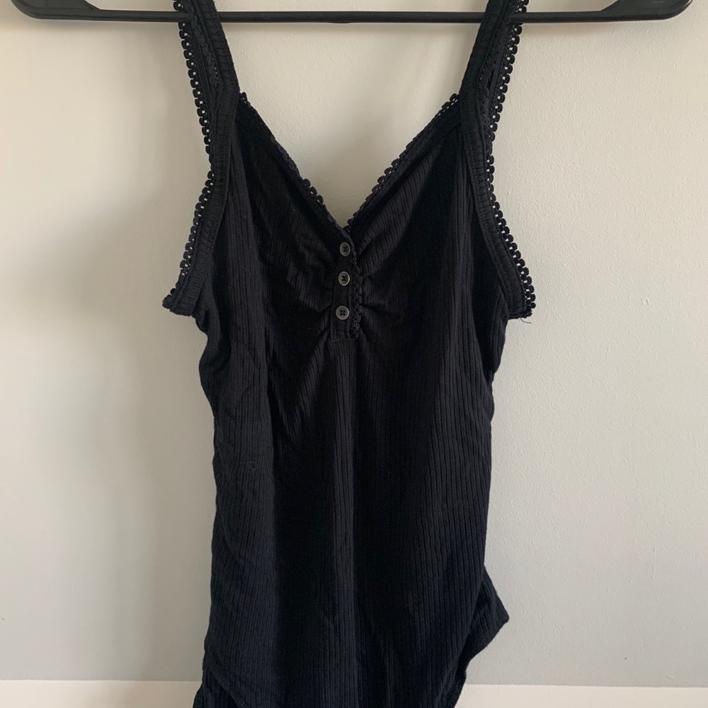black bodysuit